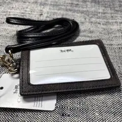 Coach ブラウンレザー カードホルダー