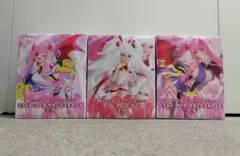 麻雀ファイトガール フィギュア3点　グリムアロエ・ミツモトココア・ミツモトダイア