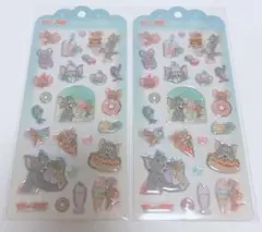 トムとジェリー/ボンボンドロップシール/ジェリーシール/2枚まとめ売り/ボンドロ