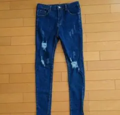 ANAP ダメージ デニム スキニー