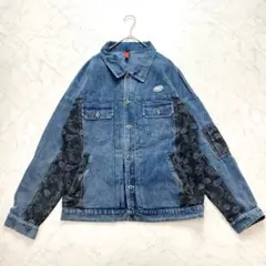 美品✨YANSANXIA メンズ　デニムジャケット　オーバーサイズ　M