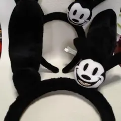 ディズニー　カチューシャ　オズワルド　カチューシャセット　ペアセット　カップル