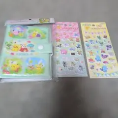 ★お値下げ★ポケピース シール帳＆シールセット