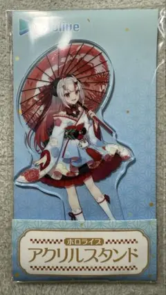 百鬼あやめ　アクリルスタンド　ローソン限定　アジアン衣装