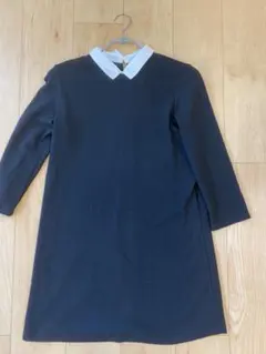 ZARA 襟付きミニワンピース