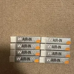 W AIR-IN 消しゴム　8本セット