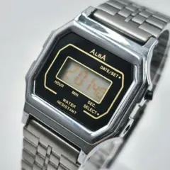 【稼働】ALBA デジタル腕時計 Y731-A000 電池新品 純正ブレスのサムネイル