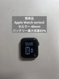 極美品　Apple Watch series5 セルラー　40mm 値下げ❌