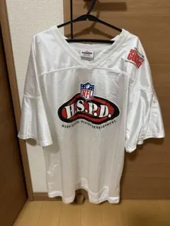 NFL H.S.P.D ビッグワッペン メッシュジャージシャツ XL