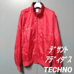 デサントアディダス　TECHNOビンテージナイロンジャケット