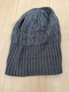 UNIQLO グレー ニット帽 ワンサイズ