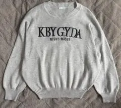 GYDA KBY GYDA LOOSEニットトップス