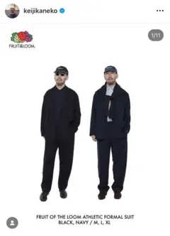 FRUITOFTHELOOM 金子恵治着 新品未使用 黒M 即日発送 2025年最新】フルーツオブザルーム 金子恵治の人気アイテム