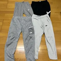 ノースフェイス ナイキ メンズ 4本まとめ売り M～Lサイズ