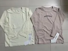 【新品未使用】OMNES 110サイズ　ロンT 2枚セット