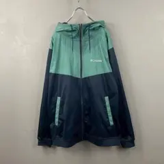 Columbia コロンビア マウンテンパーカー バイカラー 刺繍 XL