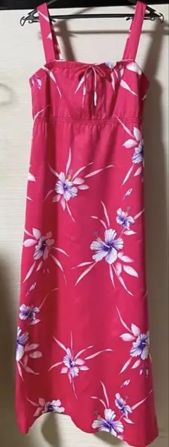 フラダンス衣装　キャミワンピース　ムームー　M