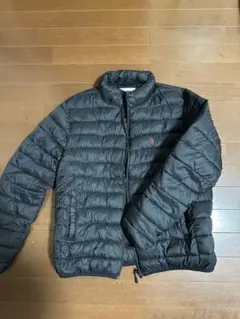 U.S. POLO ASSN. ブラック ダウンジャケット L