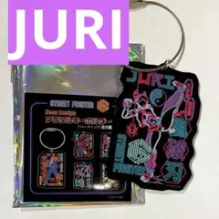ストリートファイター6 ネオン アクリルキーホルダー JURI ジュリ