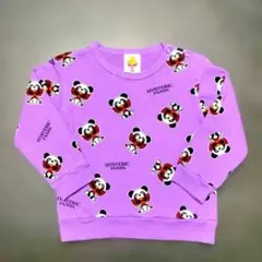 « 新品 » ヒステリックミニ パンダミニ 総柄 トレーナー 80 限定色