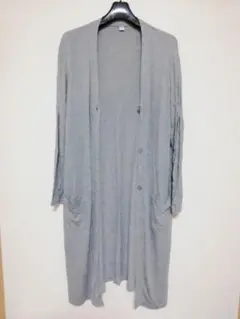 UNIQLO S ロングカーディガン グレー
