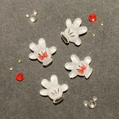 ディズニー　ミッキーミニー　ネイルパーツ