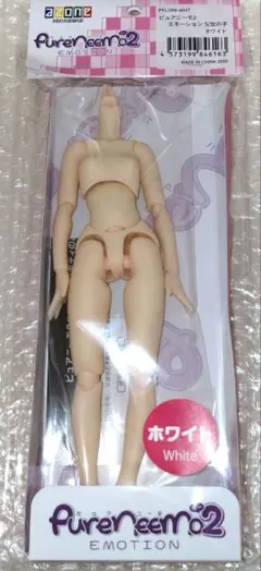 新品未開封♪アゾン ピュアニーモ2 エモーション S 女の子 ホワイト ボディ
