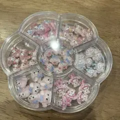 ネイルパーツ マイメロディ風 詰め合わせセットのサムネイル