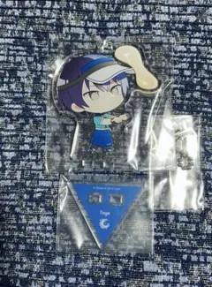 プロセカ　アニメイトカフェ　青柳冬弥　アクリルスタンドキーホルダー　アクキー