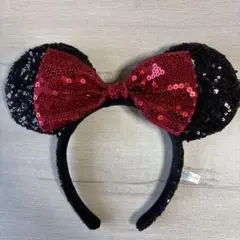 ディズニーミニーちゃんスパンコールカチューシャ