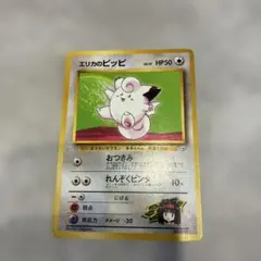 エリカのピッピ ポケモンジム第2弾 タマムシシティジム エリカ