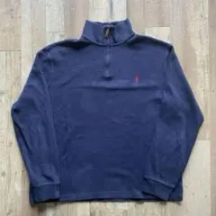 ポロ ラルフローレン メンズ ハーフジップ スウェット トレーナー 90年代