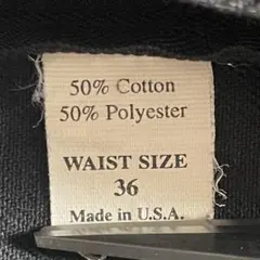 激レア 90s USA製 BEN DAVIS フリスコ パンツ ブラック w36