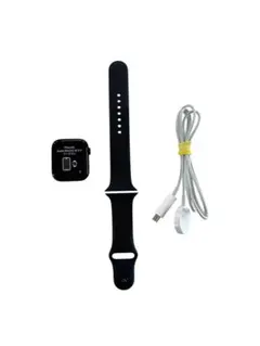 Apple Watch SE 44mm GPSモデル　ブラック　充電ケーブル付き