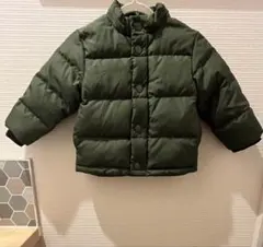 Petitmain オリーブグリーン ダウンジャケットサイズ90