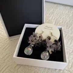 Taste フラワーデザイン ピアス