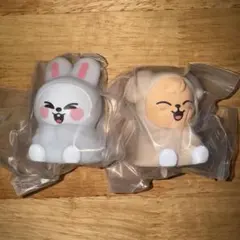 SKZOO スキズ ライトマスコット ガチャ リービット パピム 離婚危機