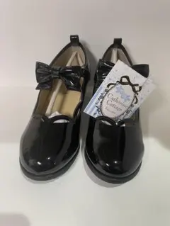 【たこリン様専用商品】キャサリンコテージ ブラックフォーマルシューズ 21.0