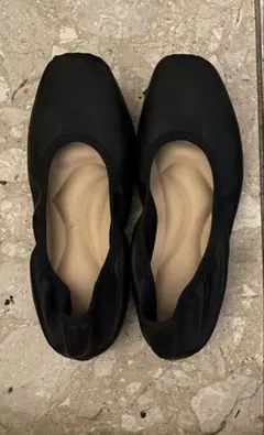 ワークマン　雲の上パンプス　Mサイズ　ブラック