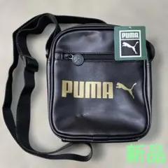 PUMA プーマ　黒　ミニ　ショルダー　バッグ　新品　未使用　フェイク　レザーのサムネイル