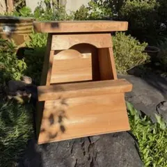 アンティーク古い木製脚立レトロ昭和工業系アトリエインダストリアル レトロな木製脚立が入荷しました | 骨董品の買取なら杉並区の道具屋