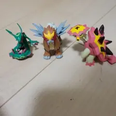 ポケモン モンコレ フィギュア エンティ バクガメス レックウザ