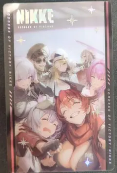 勝利の女神 NIKKE メタルカード レッドフード sr