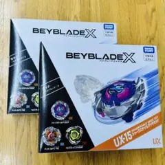 【２個セット】爆旋戰魂X UX-15 鯊魚鱗甲牌組