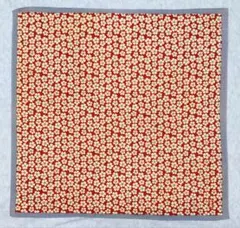 【新品未使用】いせ辰 小風呂敷 花散し(赤)