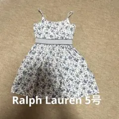 Ralph Lauren 花柄ワンピース 5号 110cm 女の子 ノースリーブのサムネイル