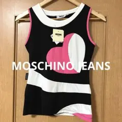 【素敵な風合い❗️】00's MOSCHINO JEANS タンクトップ タグ付きのサムネイル