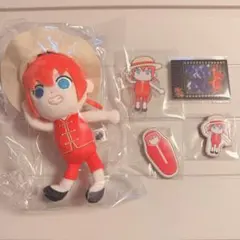 銀魂　中国　KAYOU くじ　カブトムシ　神楽　ぬいぐるみ・アクスタ　セット