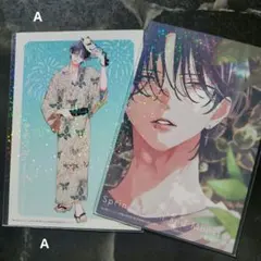 春の嵐とモンスター　ポストカード　A