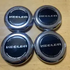 ⑥weds KEELER ウェッズ　キーラー アルミホイール　センターキャップのサムネイル